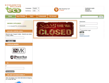 Tablet Screenshot of e-cigarette-sellers.com